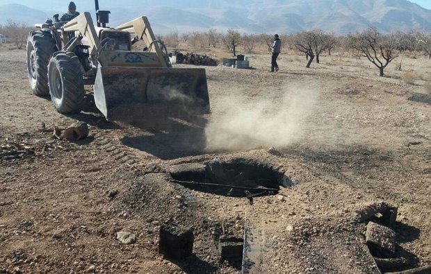 انسداد ۱۳ حلقه چاه غیرمجاز آب در تهران