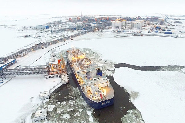 سهم بزرگی از ال‌ان‌جی قطب شمال روسیه به آسیا صادر می‌شود